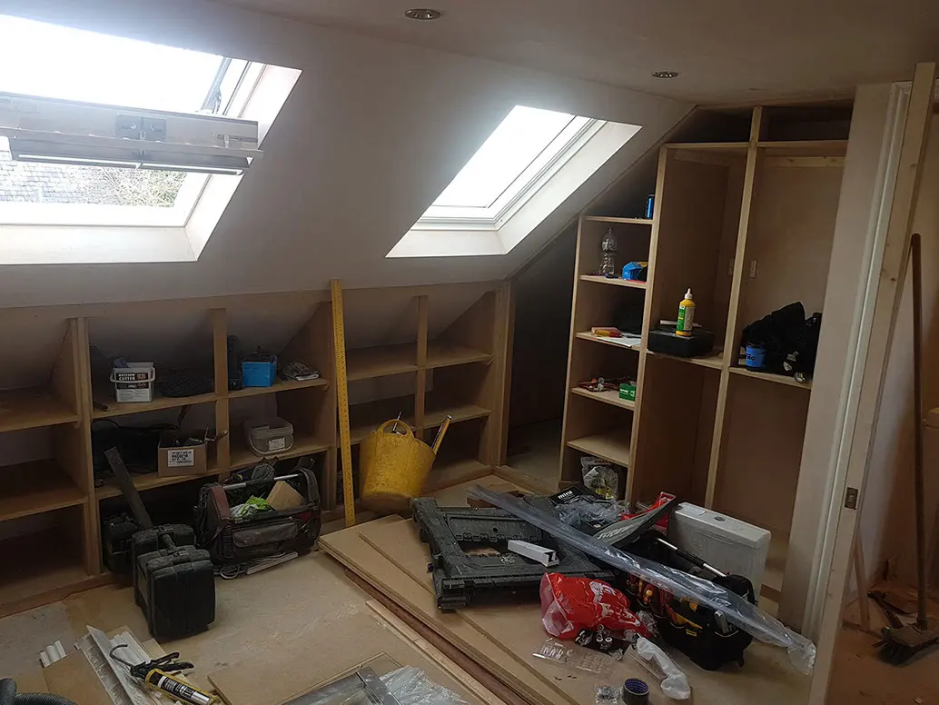 Wardrobe carcasses built