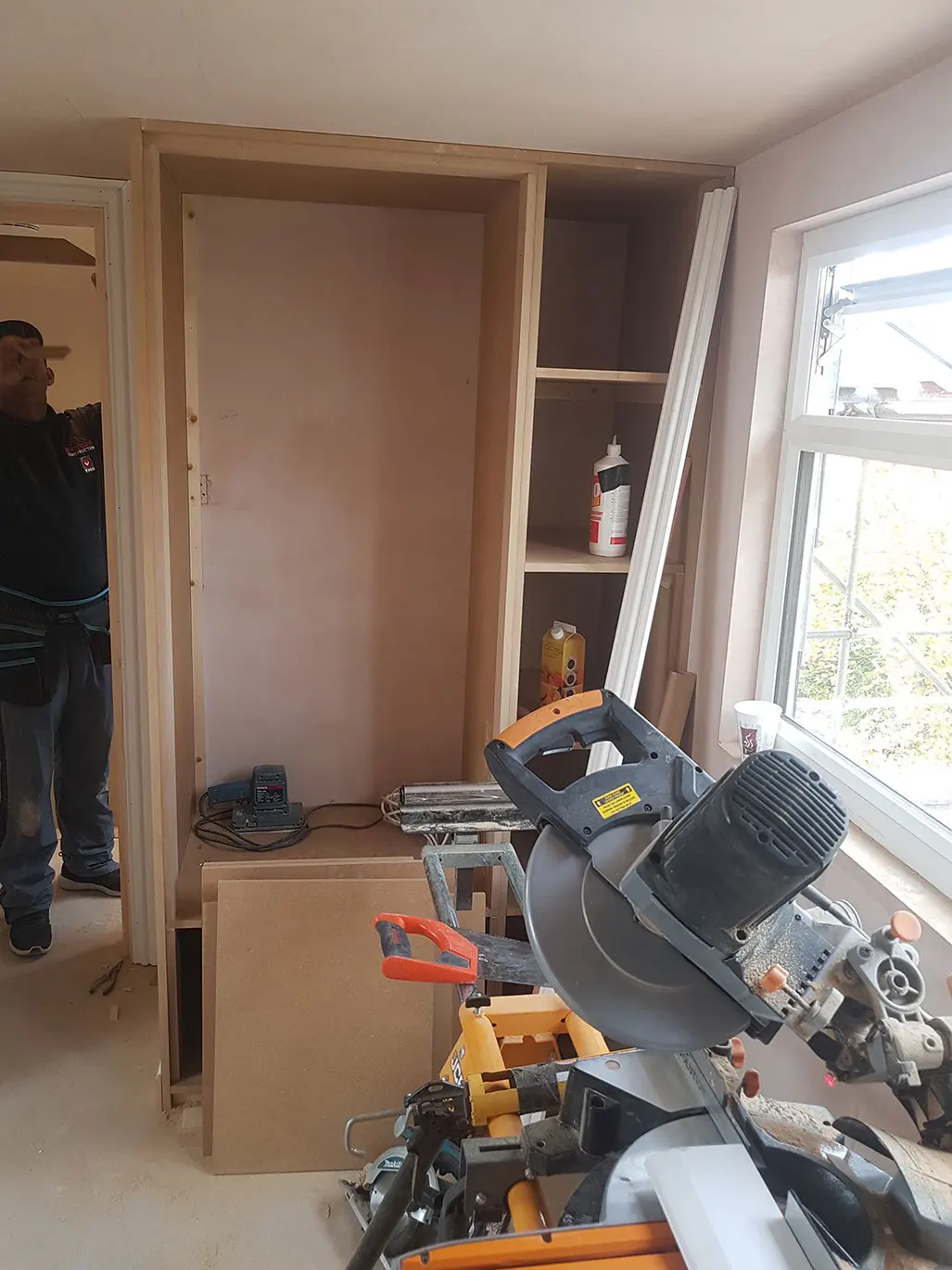 Joinery in progress