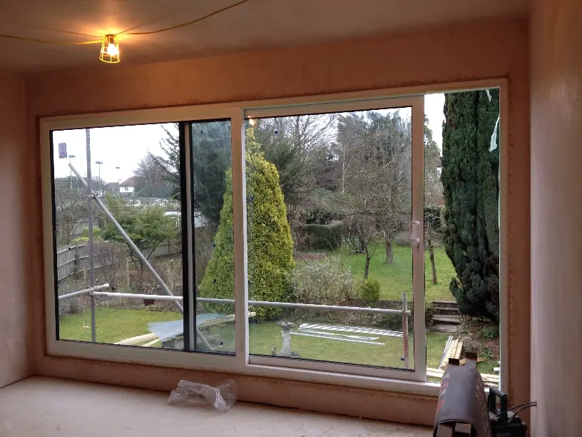 New glazing in
