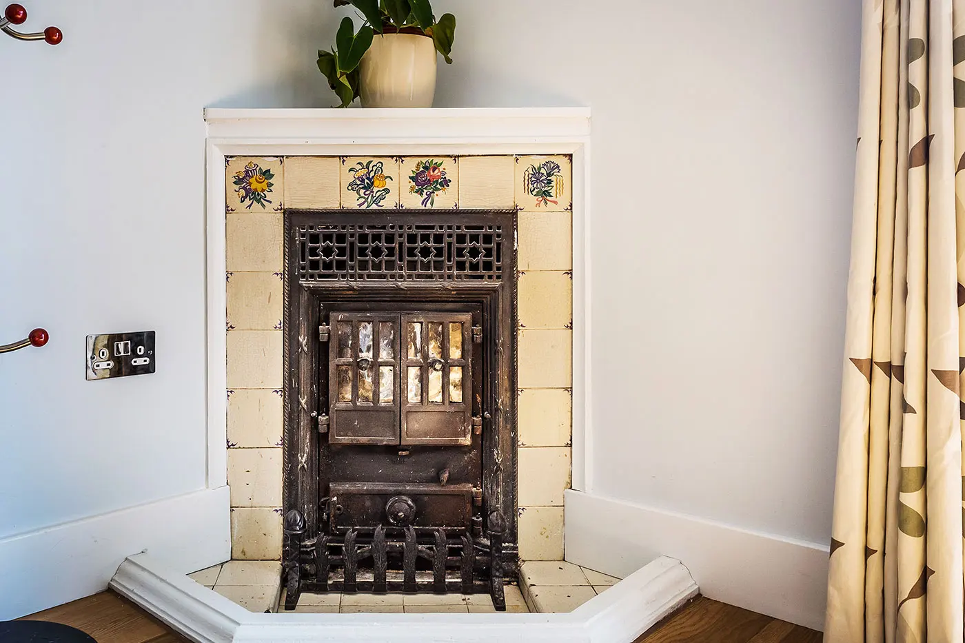 The restored stove