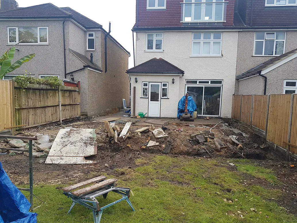 Breaking ground