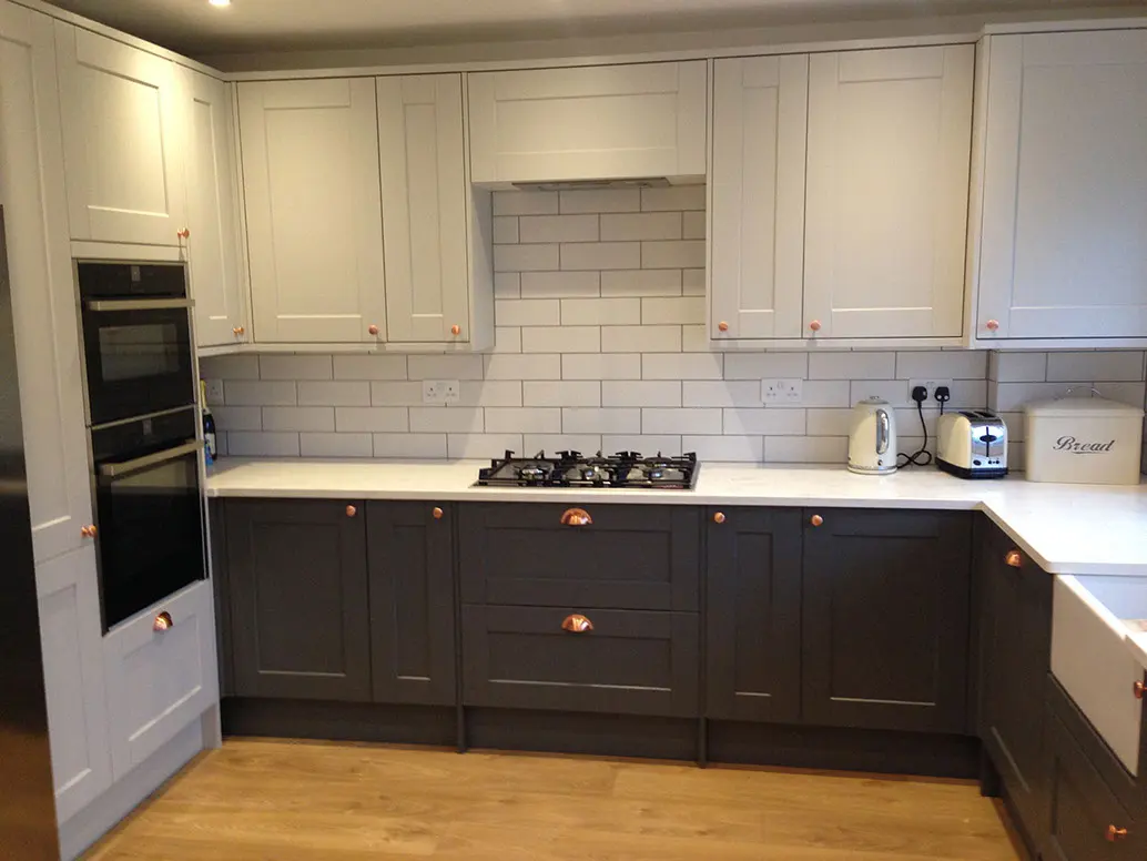 Shaker kitchen detail