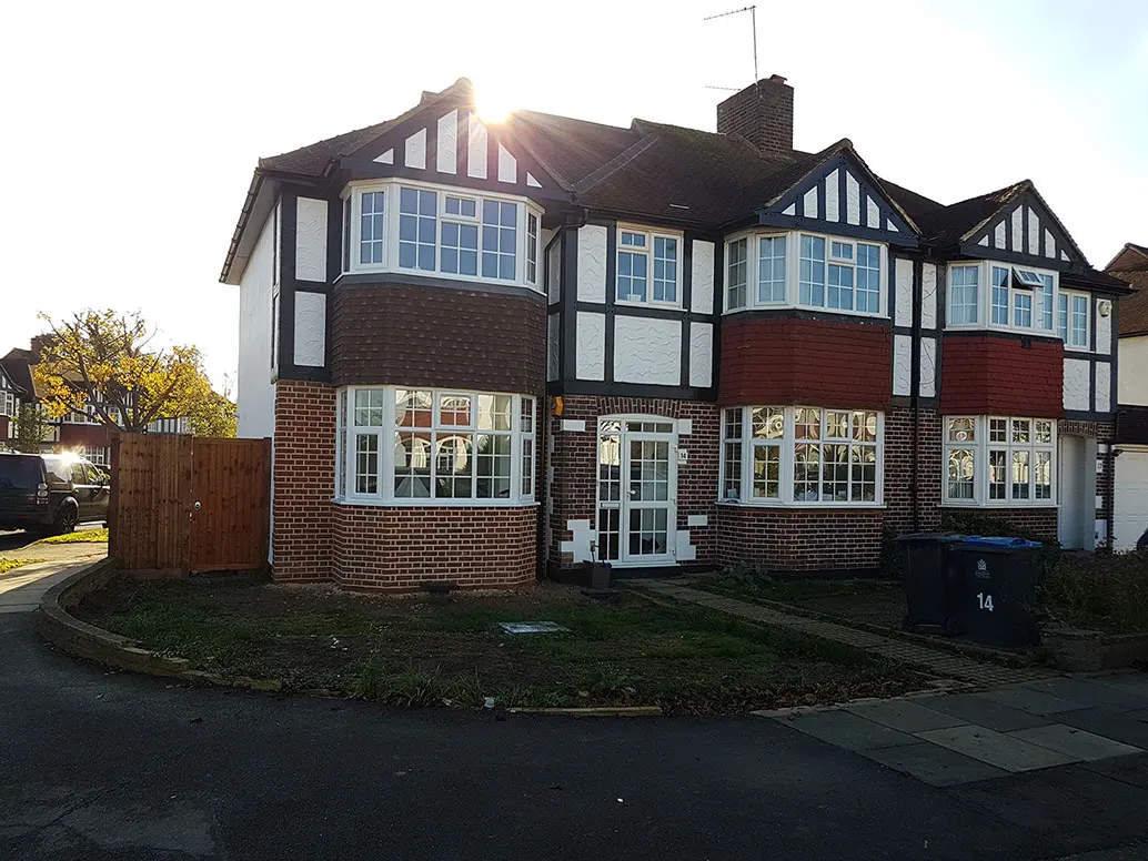 The house, doubled