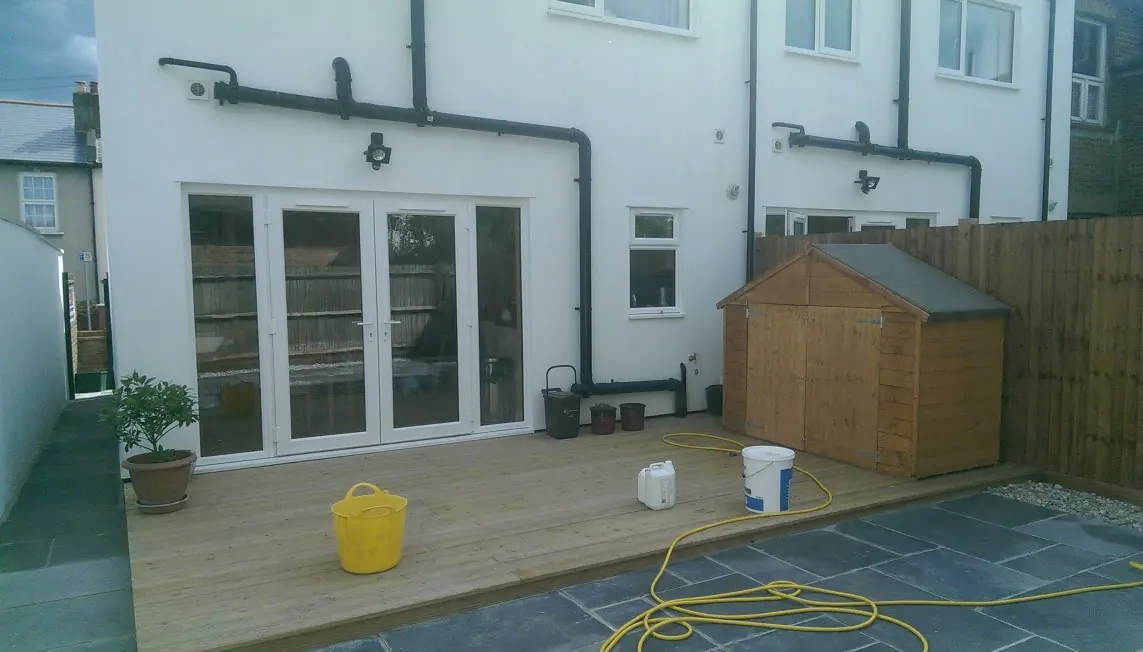Both gardens finished