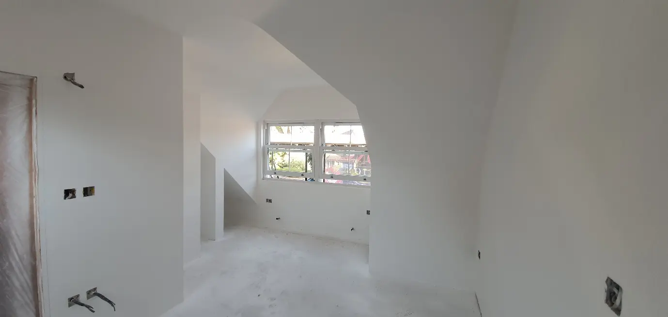 The new rooms take shape