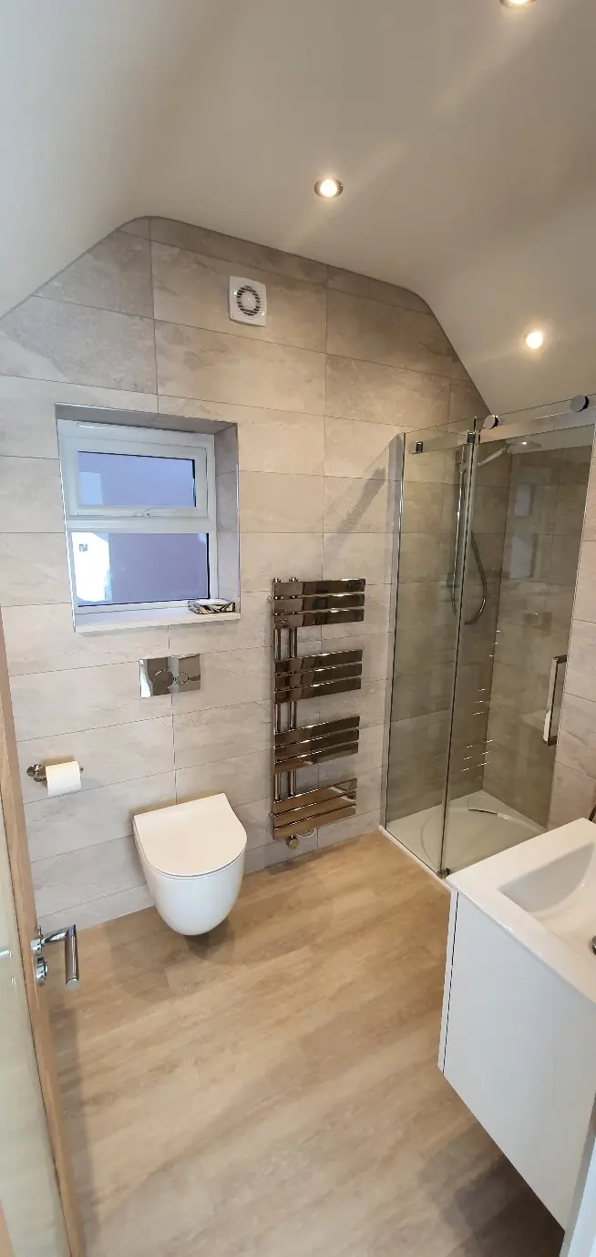 The new bathroom