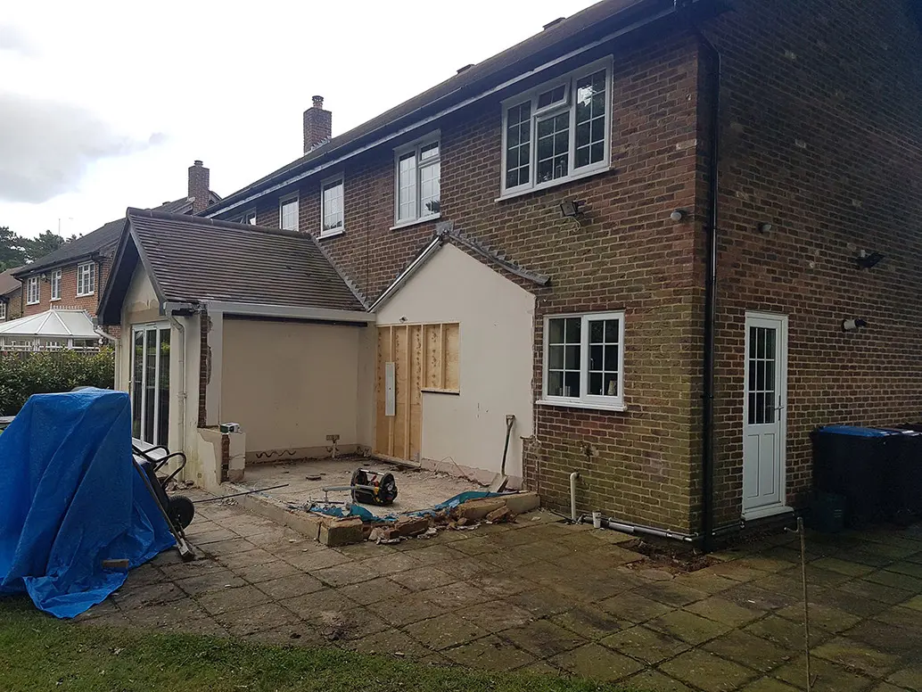 Conservatory down