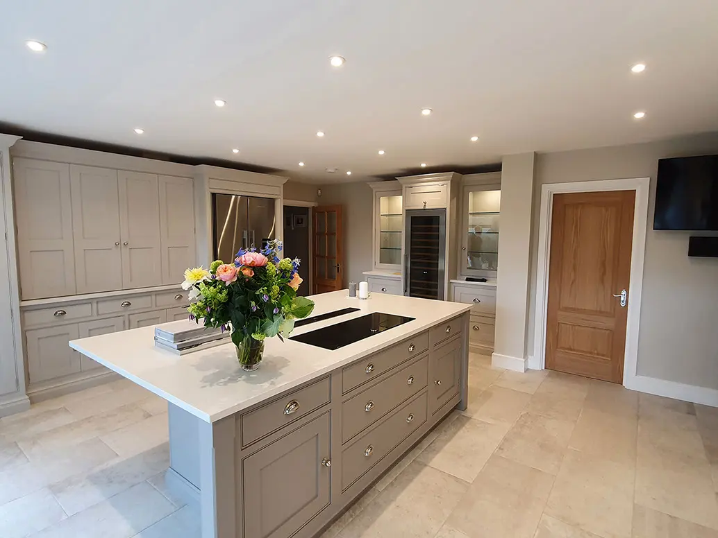 The finished kitchen