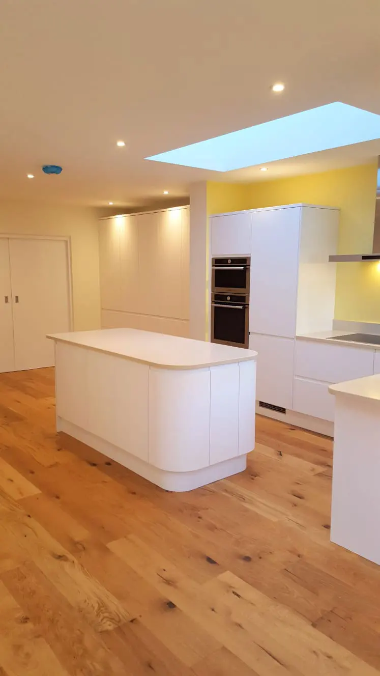 The new kitchen