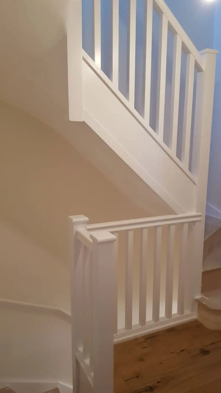 The new staircase