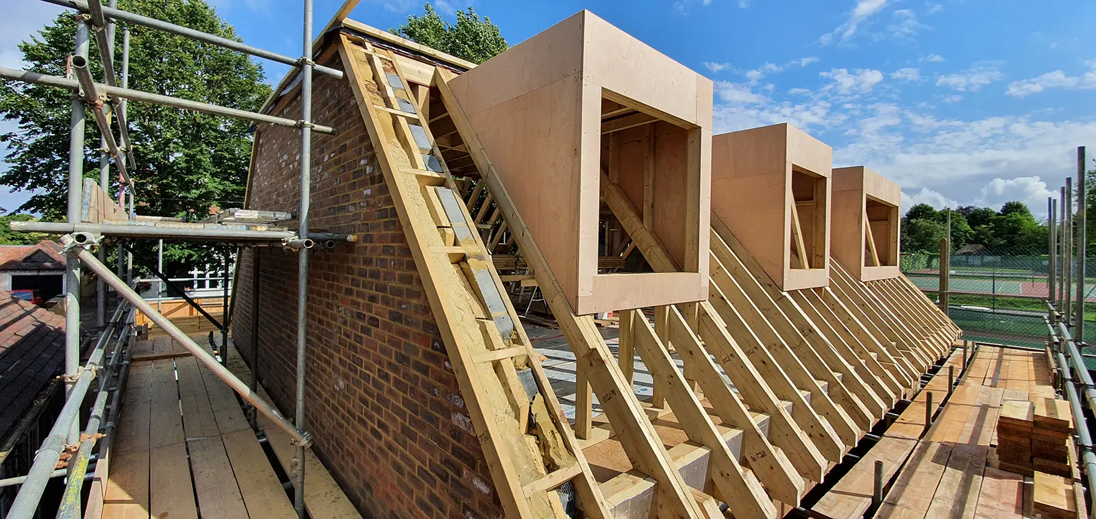 Dormer carpentry