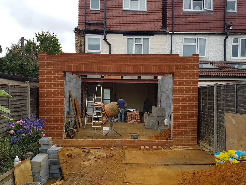 Walls up