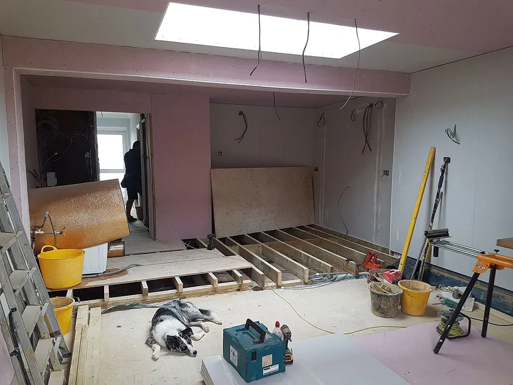 Floor build-up