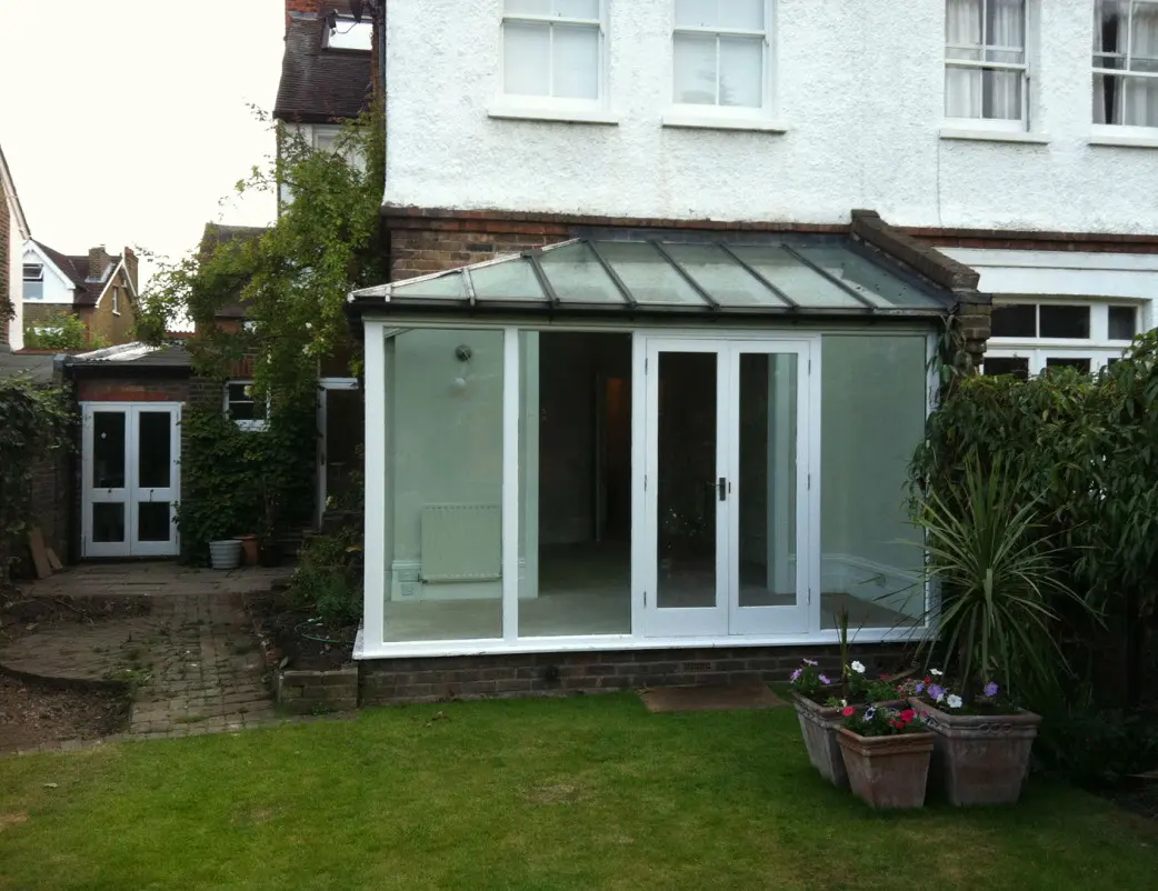 The old conservatory