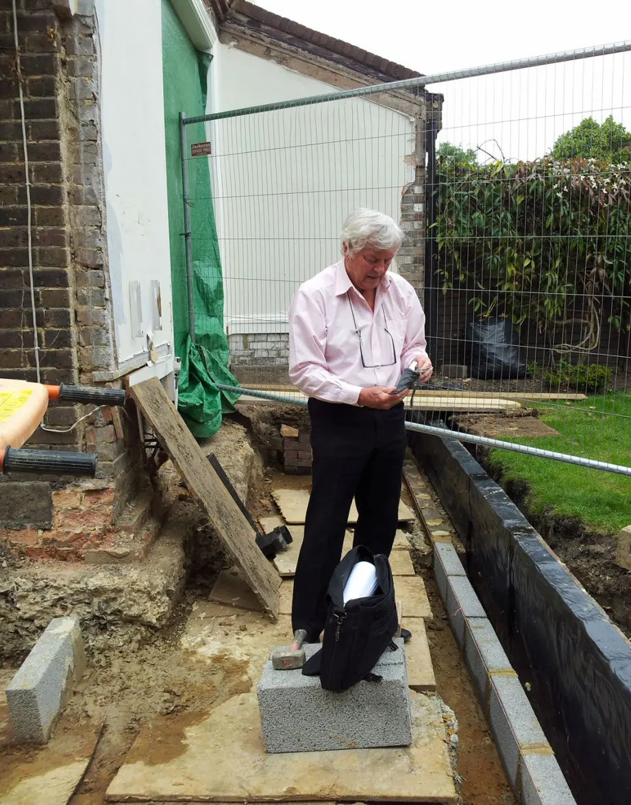 Tanked retaining walls